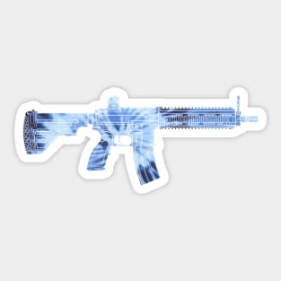 Tie Dye Carbine Sticker